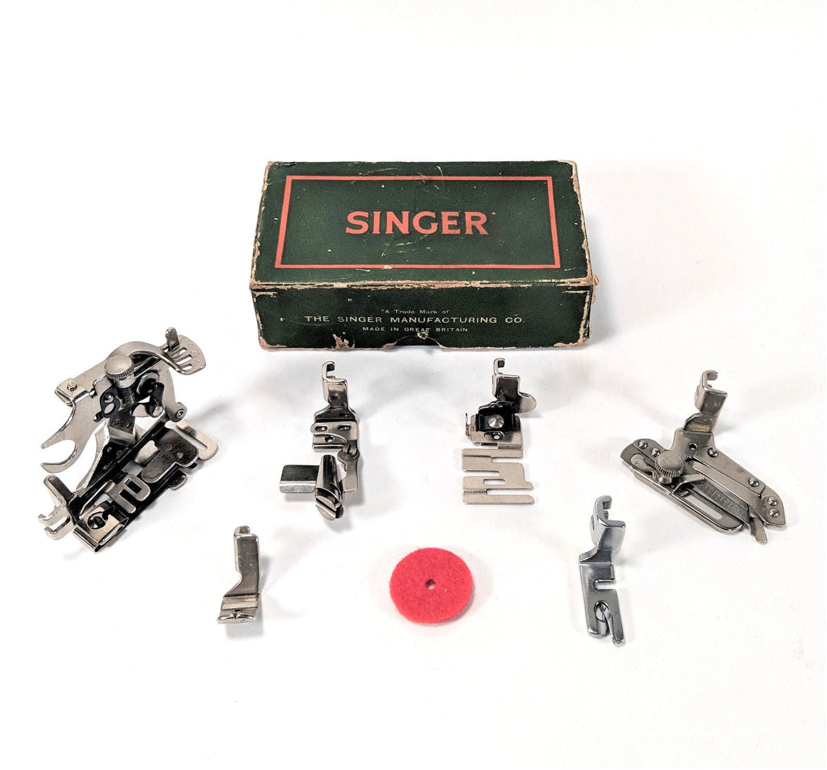 Singer Low Shank Sewing Machine Ruffler Presser Foot Attachment 4 Position  Simanco 86642 120598