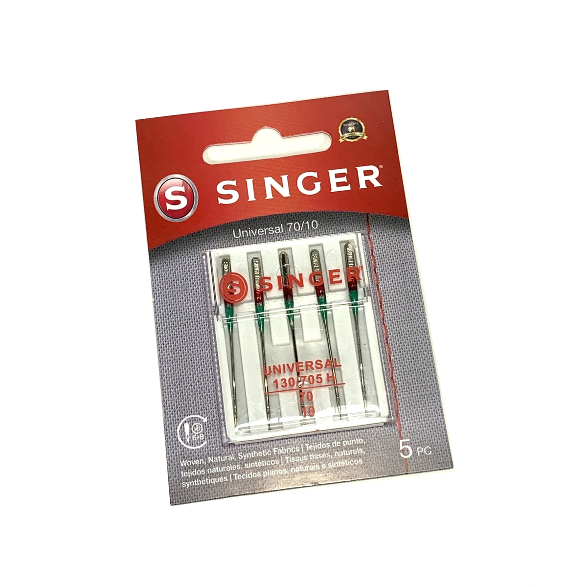 SINGER Making The Cut Universal Sewing Machine Needles - 15 Count -  Assorted Sizes 80/12, 90/14, 100/16