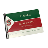 New Singer 503 503A Rocketeer Sewing Machine Instruction Manual Coil Bound - The Old Singer Shop