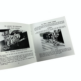 Singer Sewing Machine Adjustable Zigzag Attachment 160620 Instruction Manual New Reproduction - The Old Singer Shop