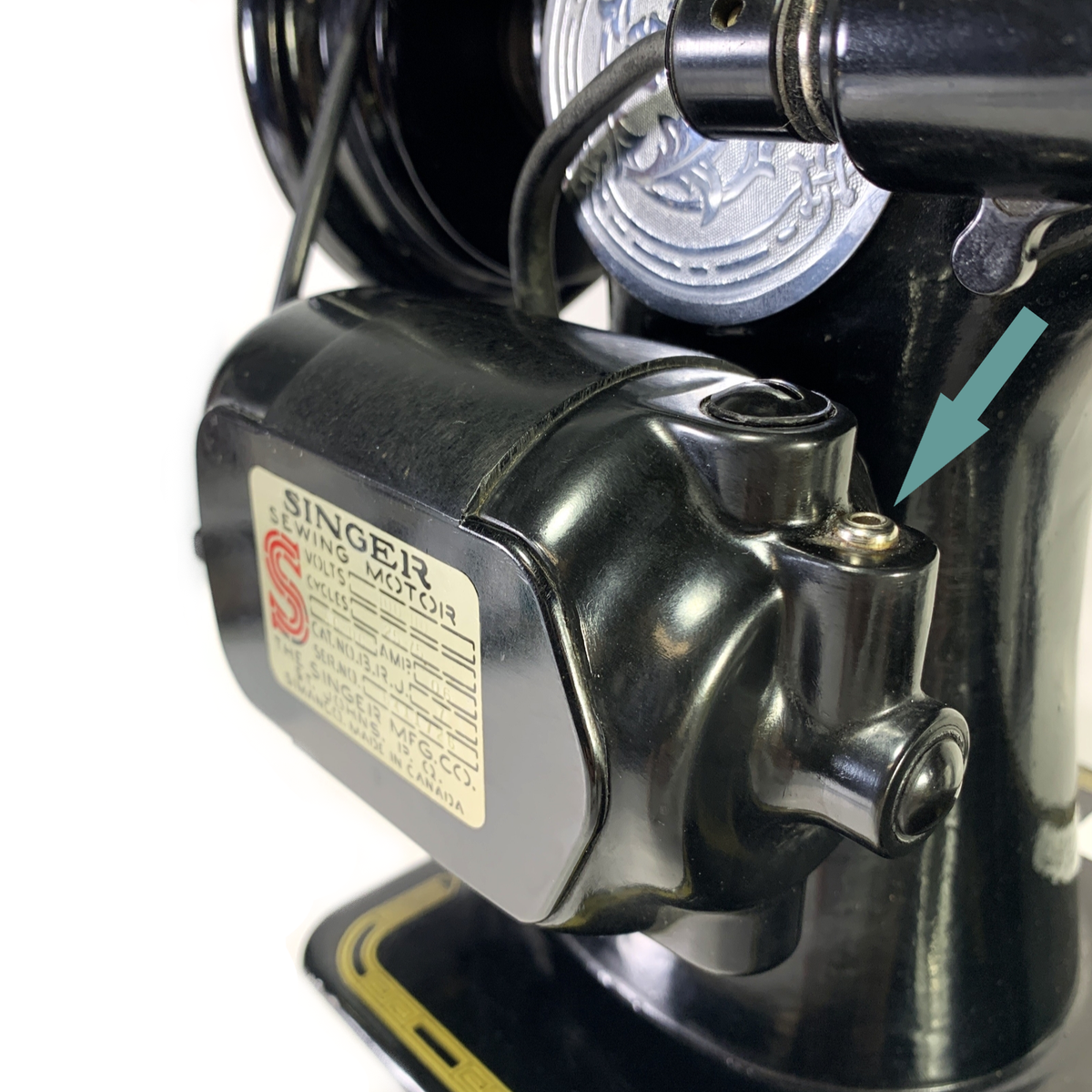 Singer Sewing Machine BU BT BR Motor Replacement Grease Wicks The Old