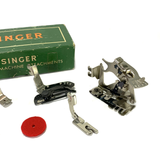 Singer Sewing Machine Slant Shank Attachment Set in Box Class 301 401 403 404 500 503 - The Old Singer Shop