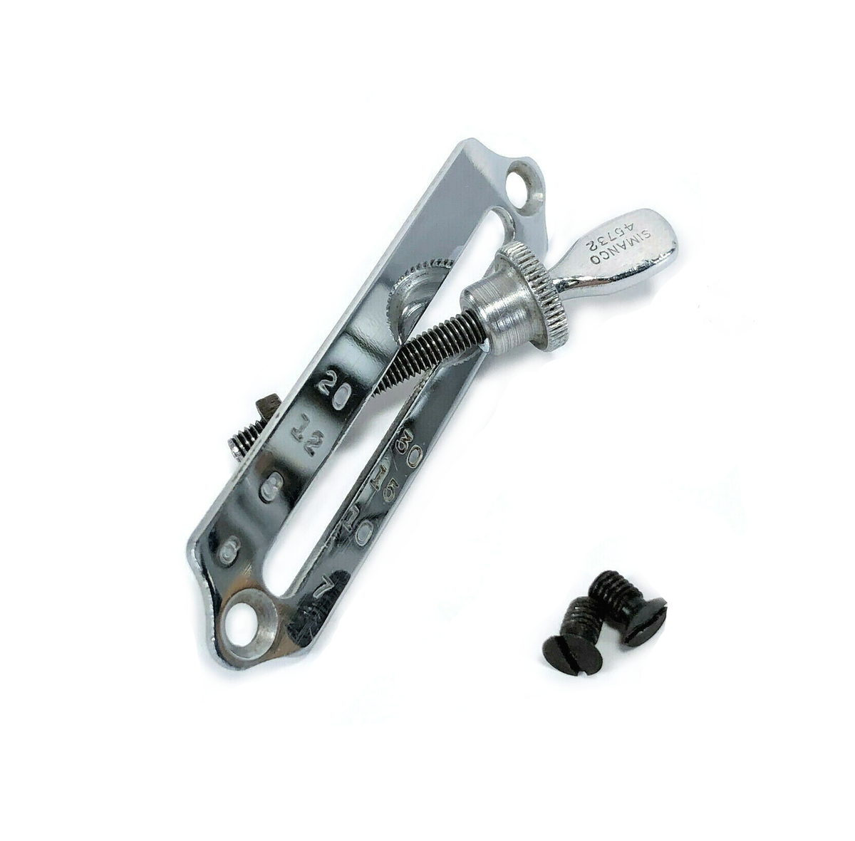 Singer 221 Featherweight Chrome Stitch Length Regulator Plate and Lever