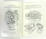 Singer Class 176 Industrial Sewing Machine Instruction Manual Vintage Original 1947 - The Old Singer Shop