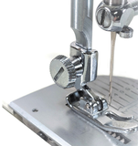 Late Singer Sewing Machine Presser Foot Thumb Screw White 221K Featherweight Stylist - The Old Singer Shop
