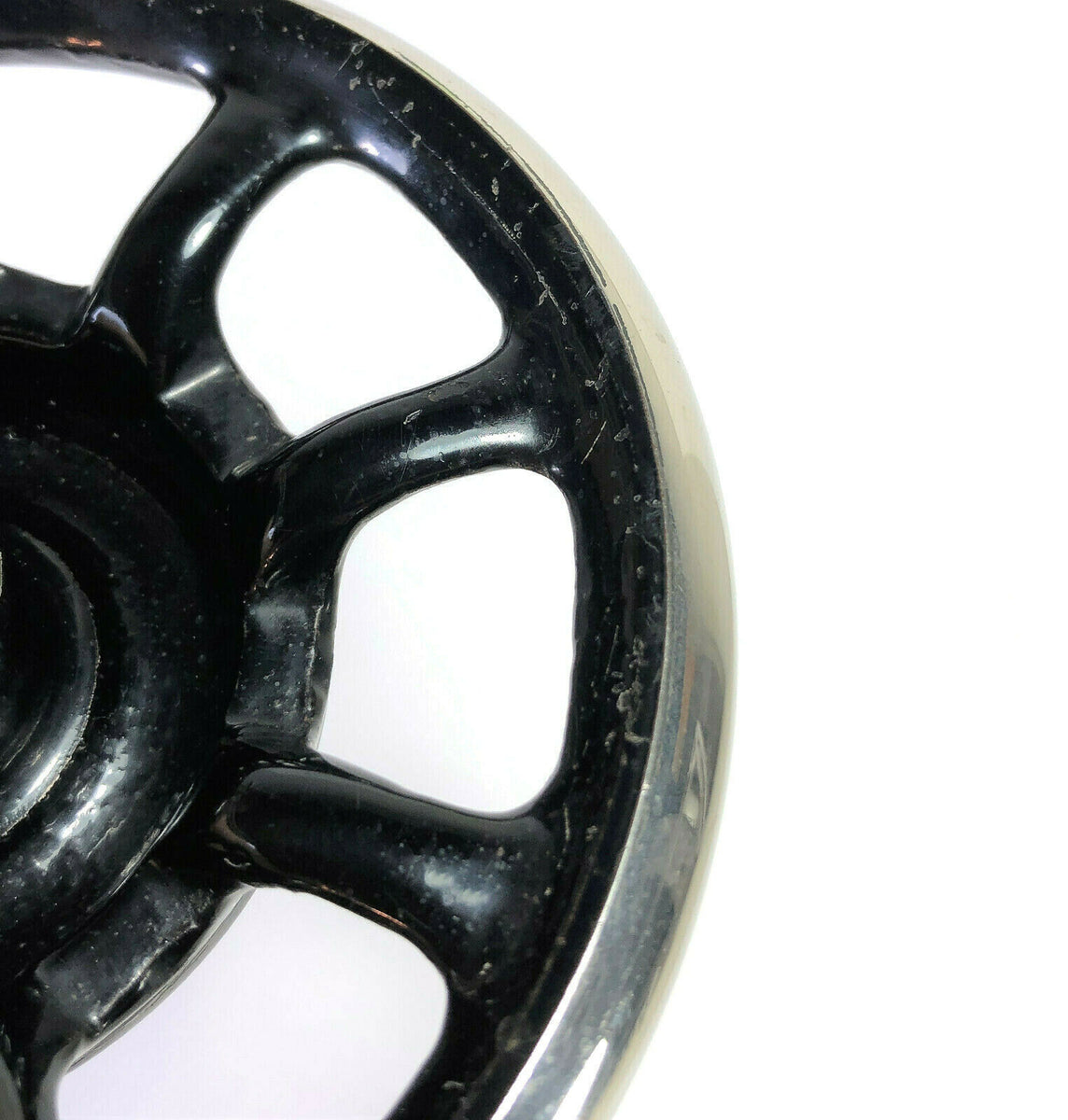 Singer Sewing Machine Spoked Nickel Rim Balance Hand Wheel Simanco