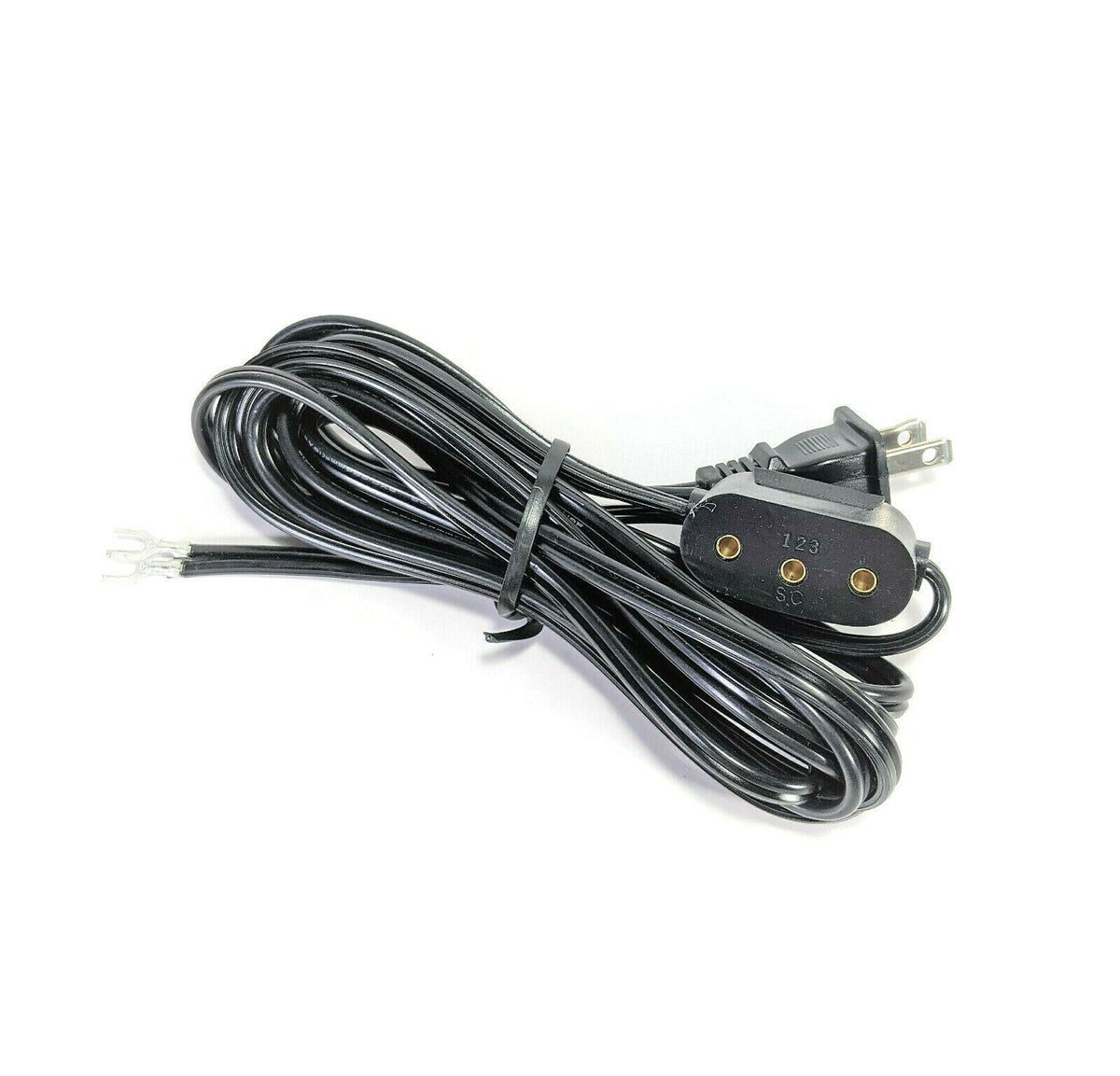 Power Lead Cord #122 (Single Lead) for Singer 15-30, 15-91 Sewing Machines