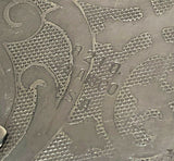 Singer 127 Sewing Machine Side Face Plate Floral Scroll Pattern Simanco 8210 - The Old Singer Shop