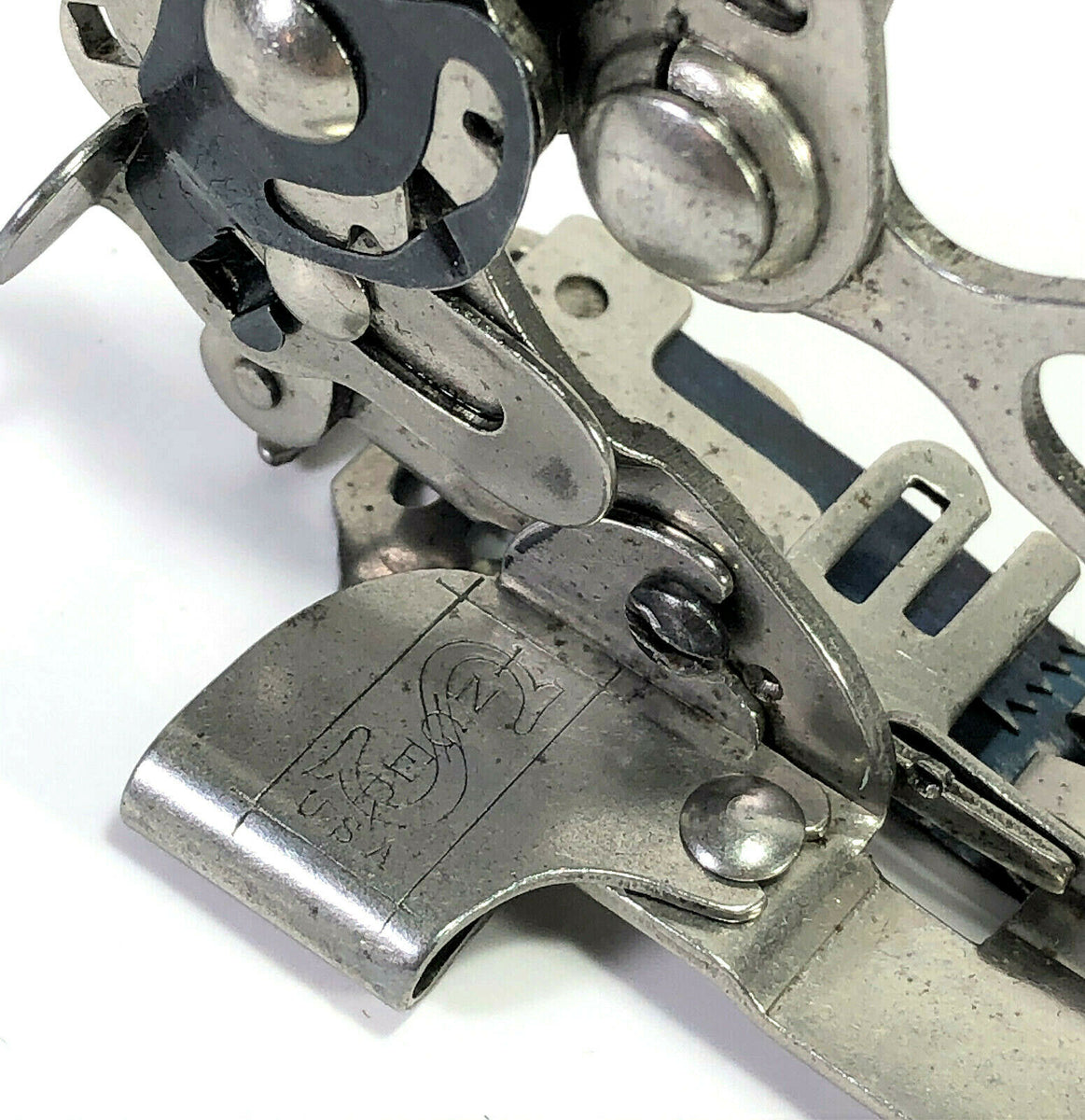 Singer 66 Sewing Machine Back Clamping Ruffler Foot Simanco 36518 The