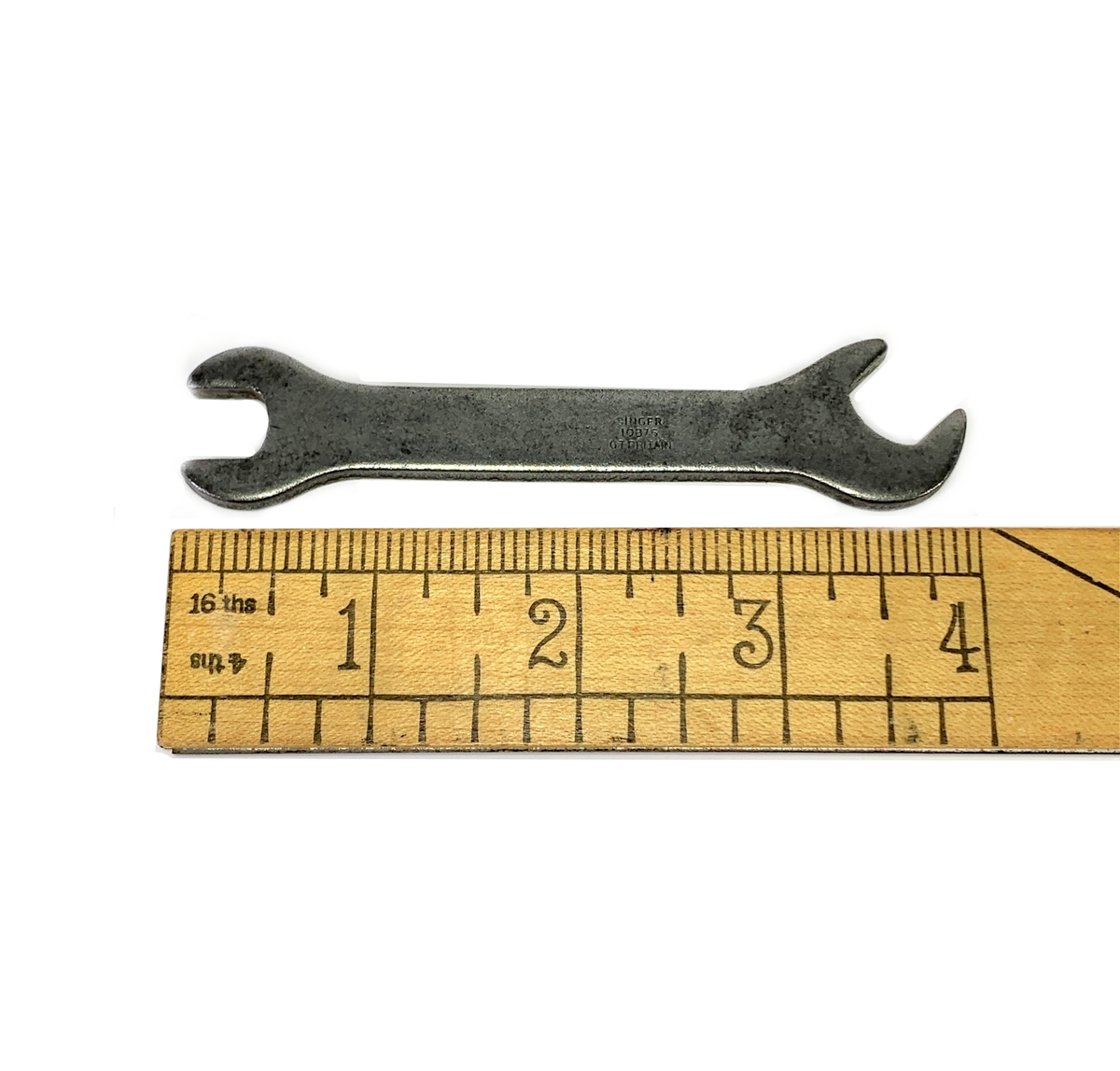 Singer Sewing Machine Double Open Ended Wrench 1/2