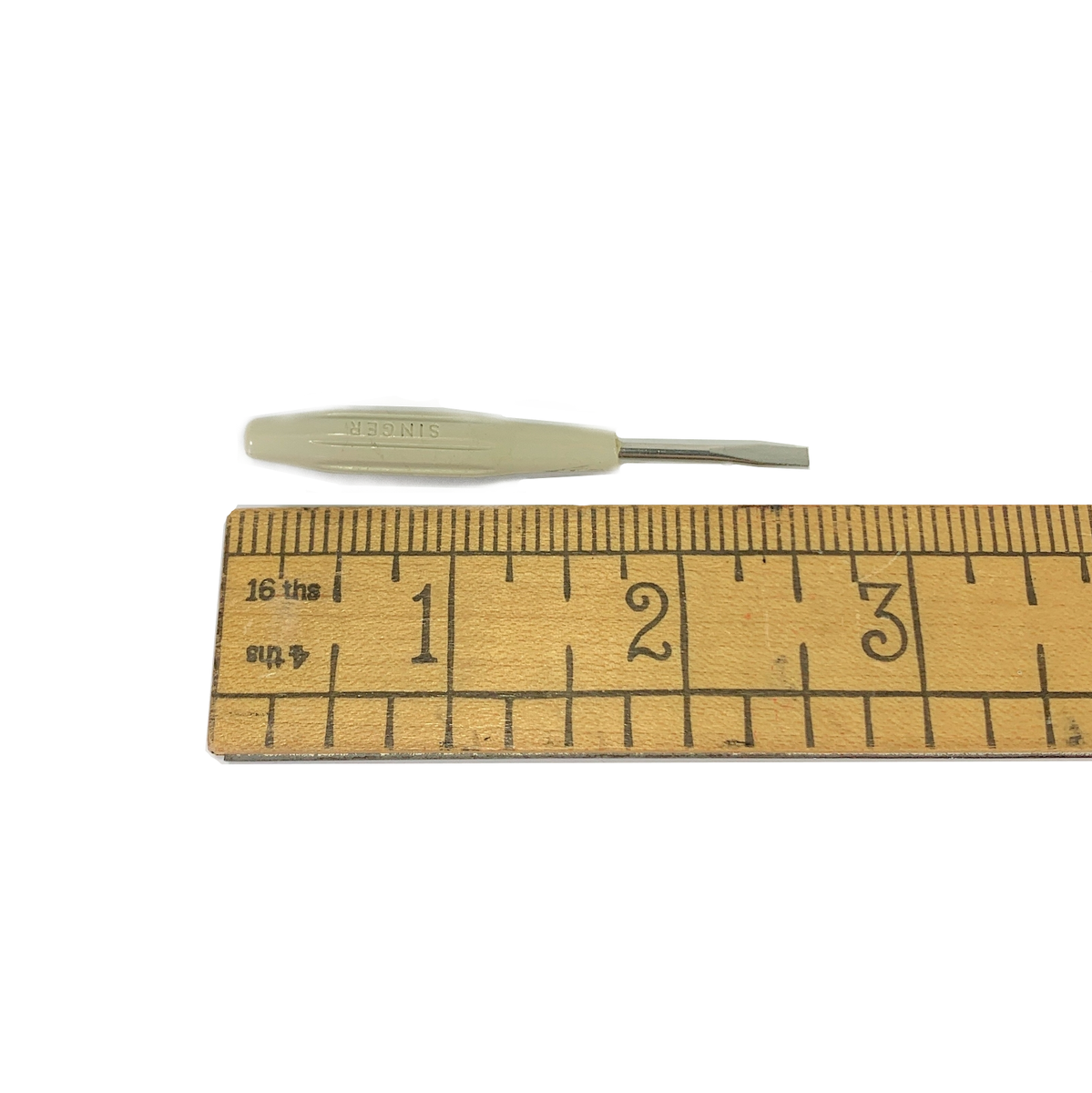 Vintage 60s Singer Sewing Machine Sm Screwdriver w Tan Handle Simanco