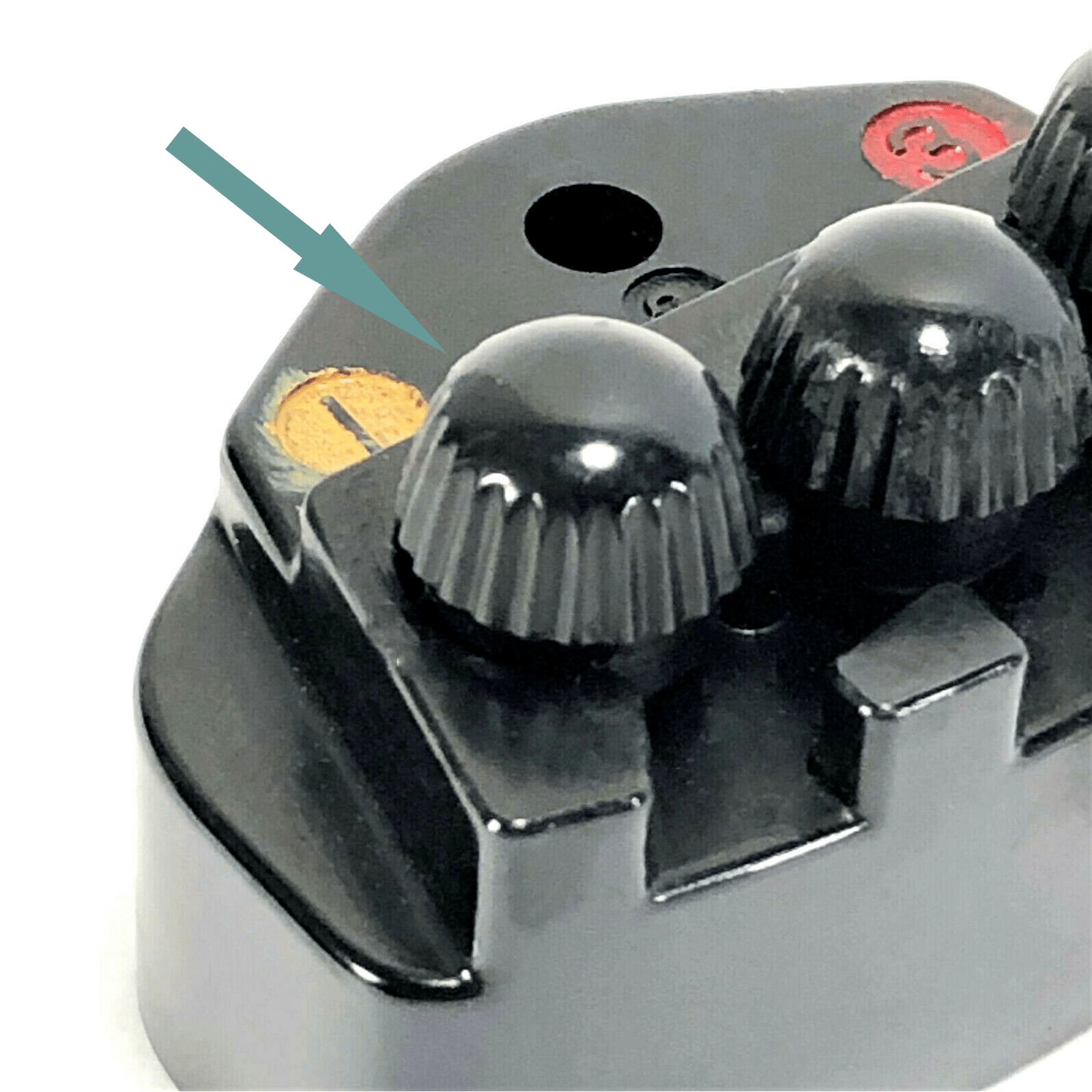 Singer Sewing Machine Bakelite Thumb Cap Nut for Terminal Power Plug Featherweight 221 99 15 128 - The Old Singer Shop