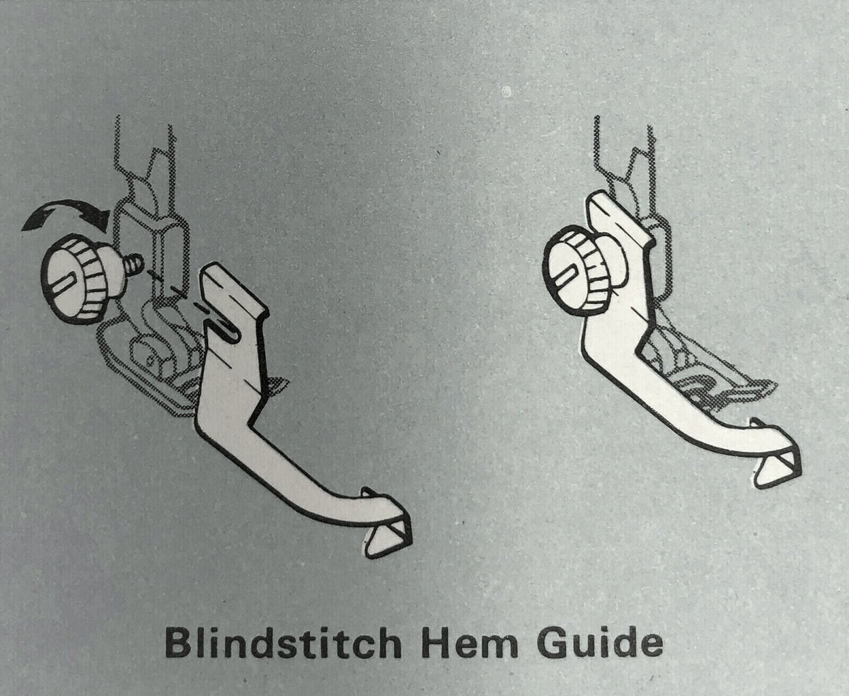 Singer Hem Loop Singer Sewing Machine Low Shank Blind Stitch Hem Guide Simanco 381213 ...