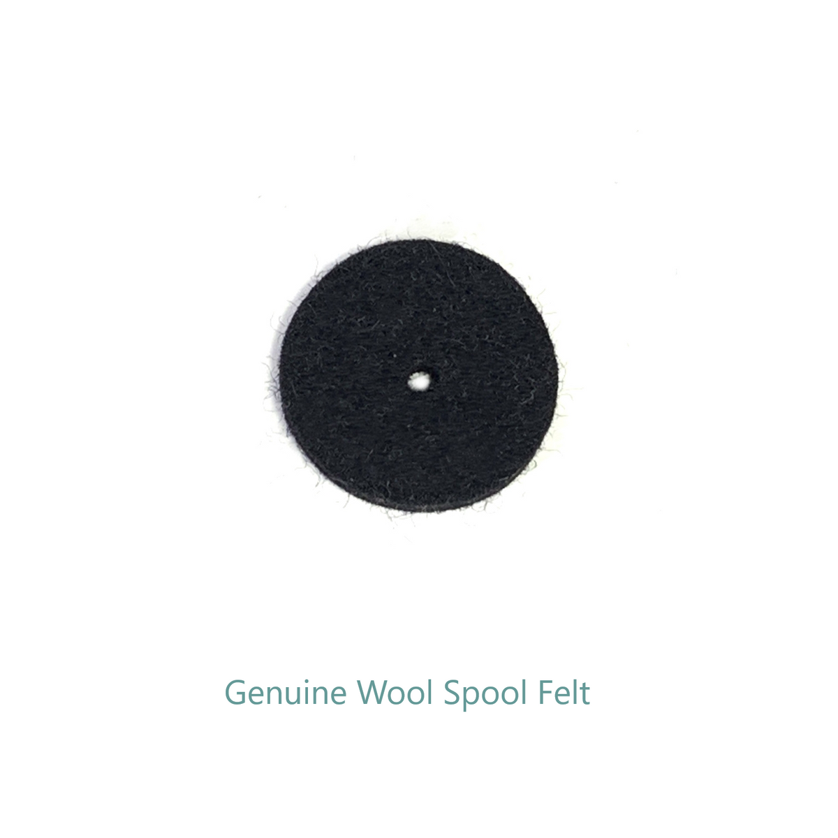 Black Sewing Machine Spool Pin Felt Genuine Wool