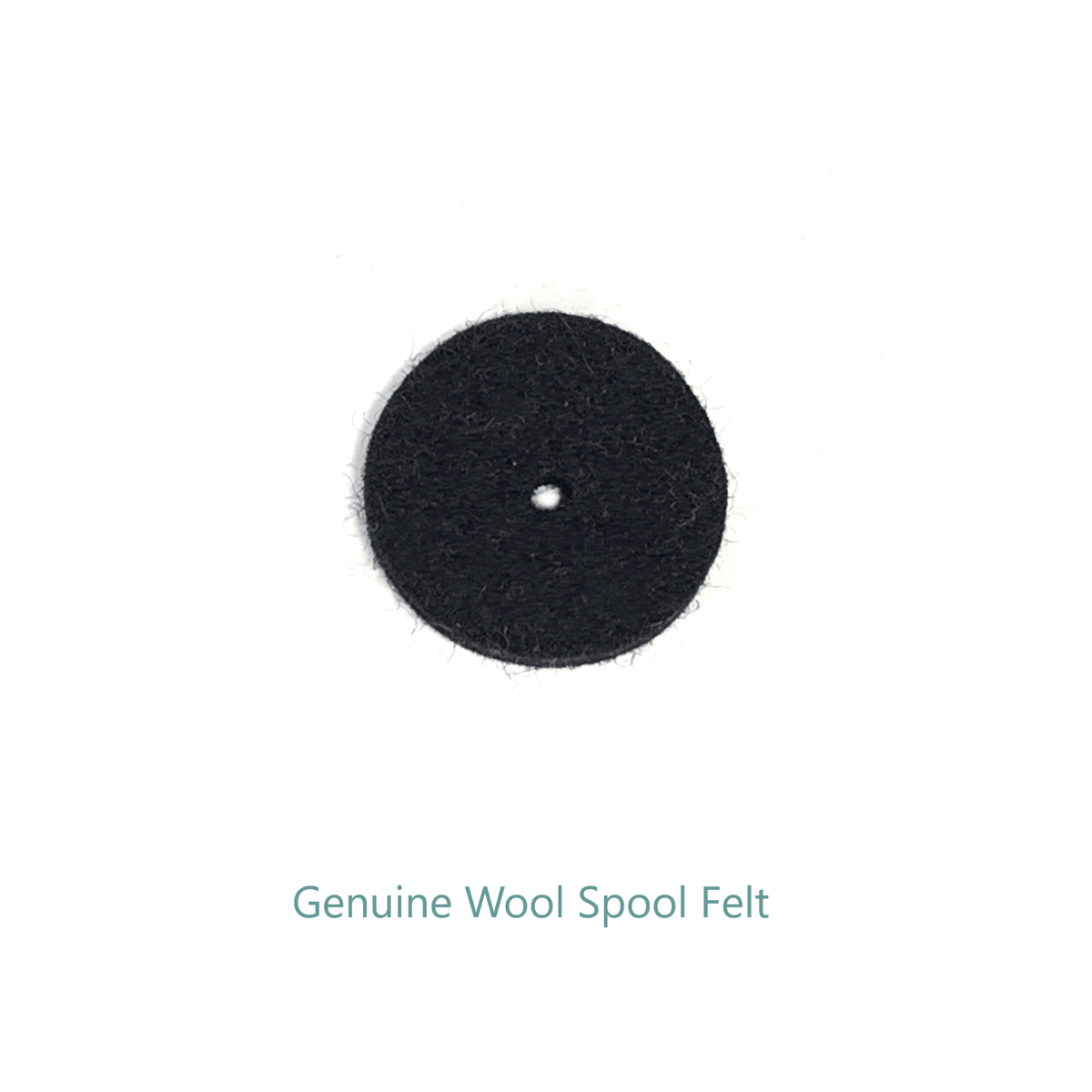 Black Sewing Machine Spool Pin Felt Genuine Wool - The Old Singer Shop