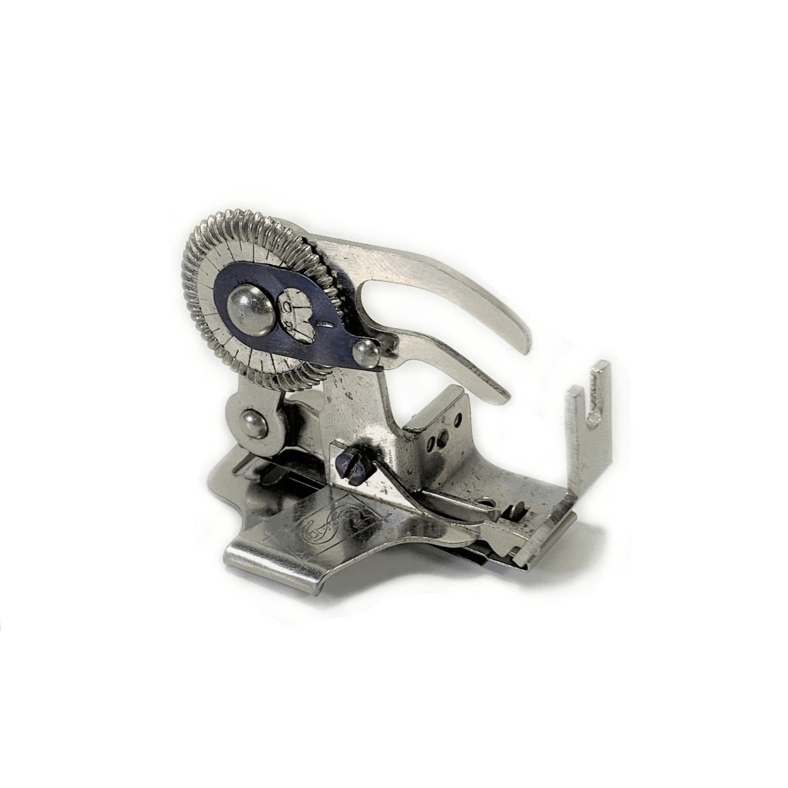 Early Singer 66 - 1 Sewing Machine Back Clamping Ruffler Foot Simanco - The Old Singer Shop