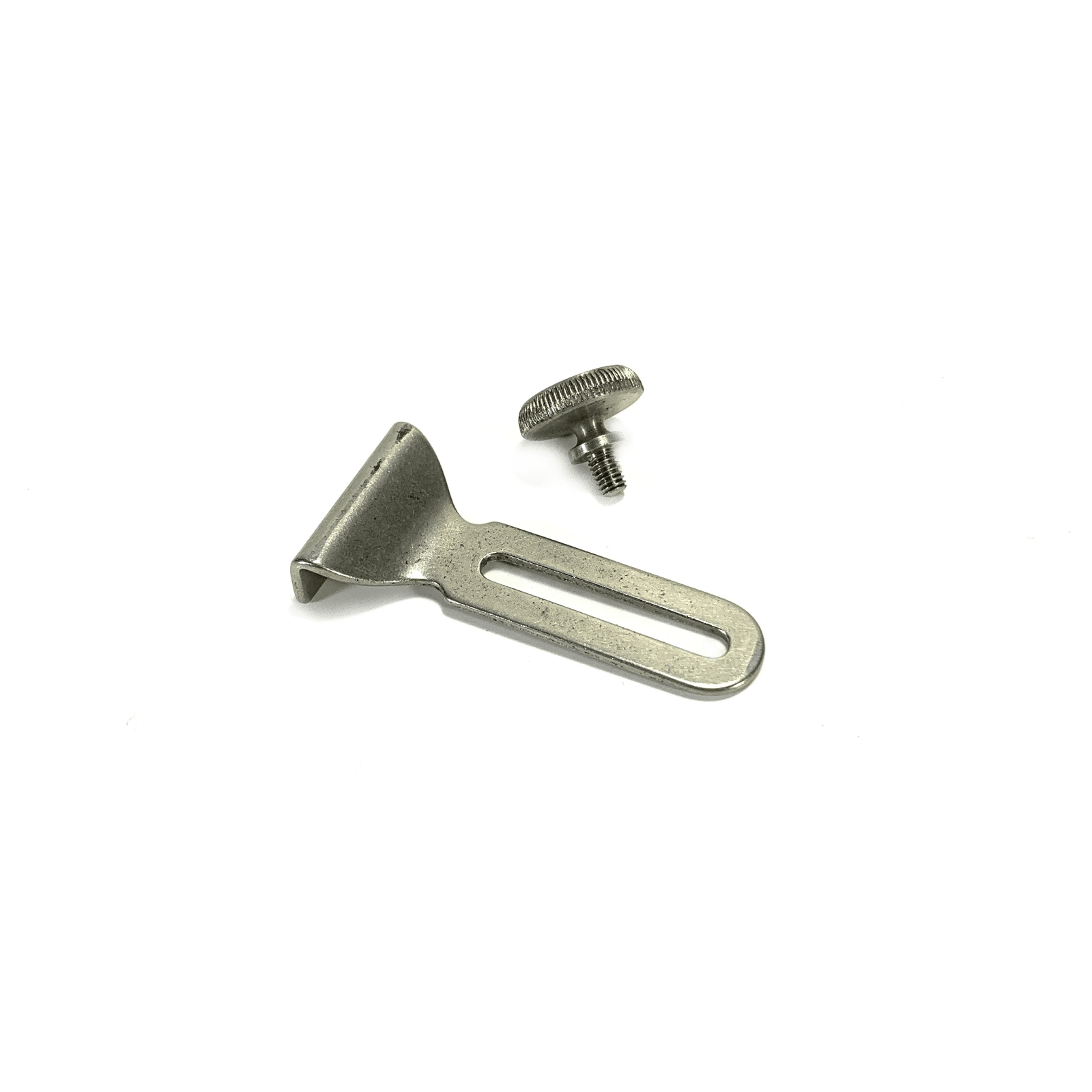 Early Singer Sewing Machine Seam Guide w/ Lrg Head Thumb Screw Simanco 25527 287 - The Old Singer Shop