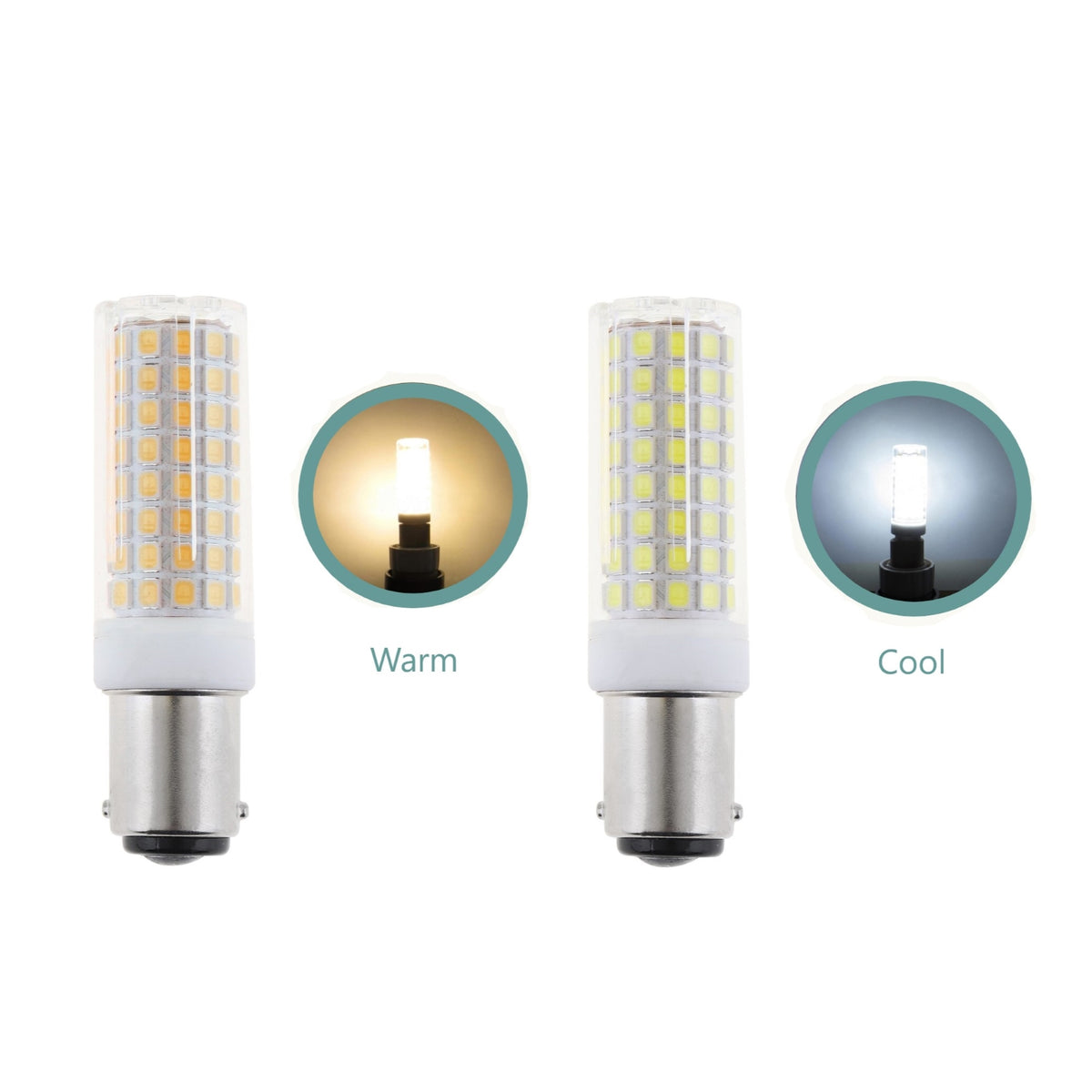 Extra Bright LED B15 Bayonet Base Light Bulb for Singer Sewing Machine ...