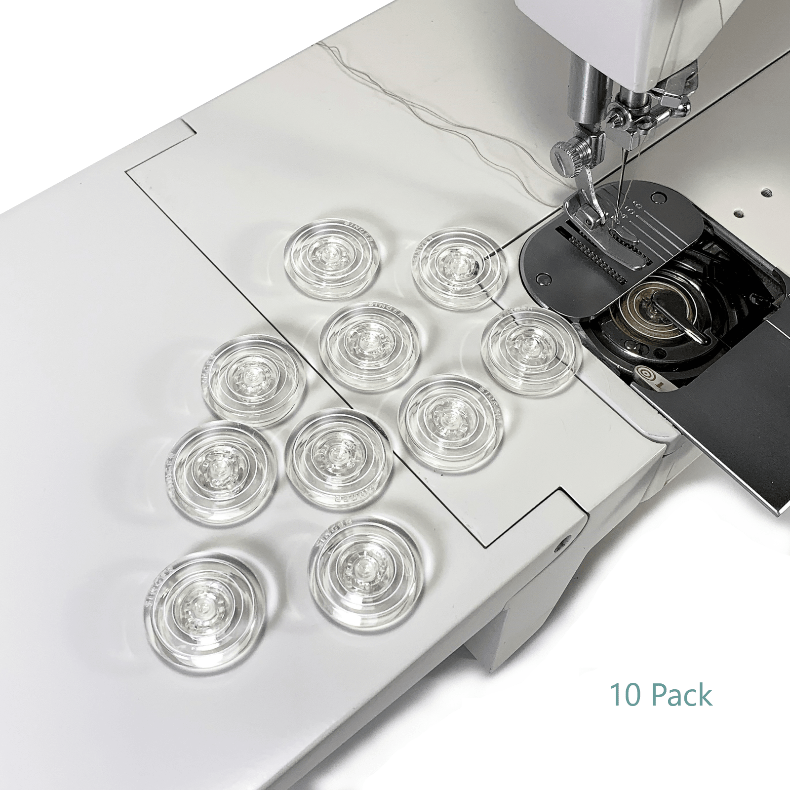 Genuine Singer Touch & Sew Sewing Machine Bobbins 163131 10 Pack - The Old Singer Shop