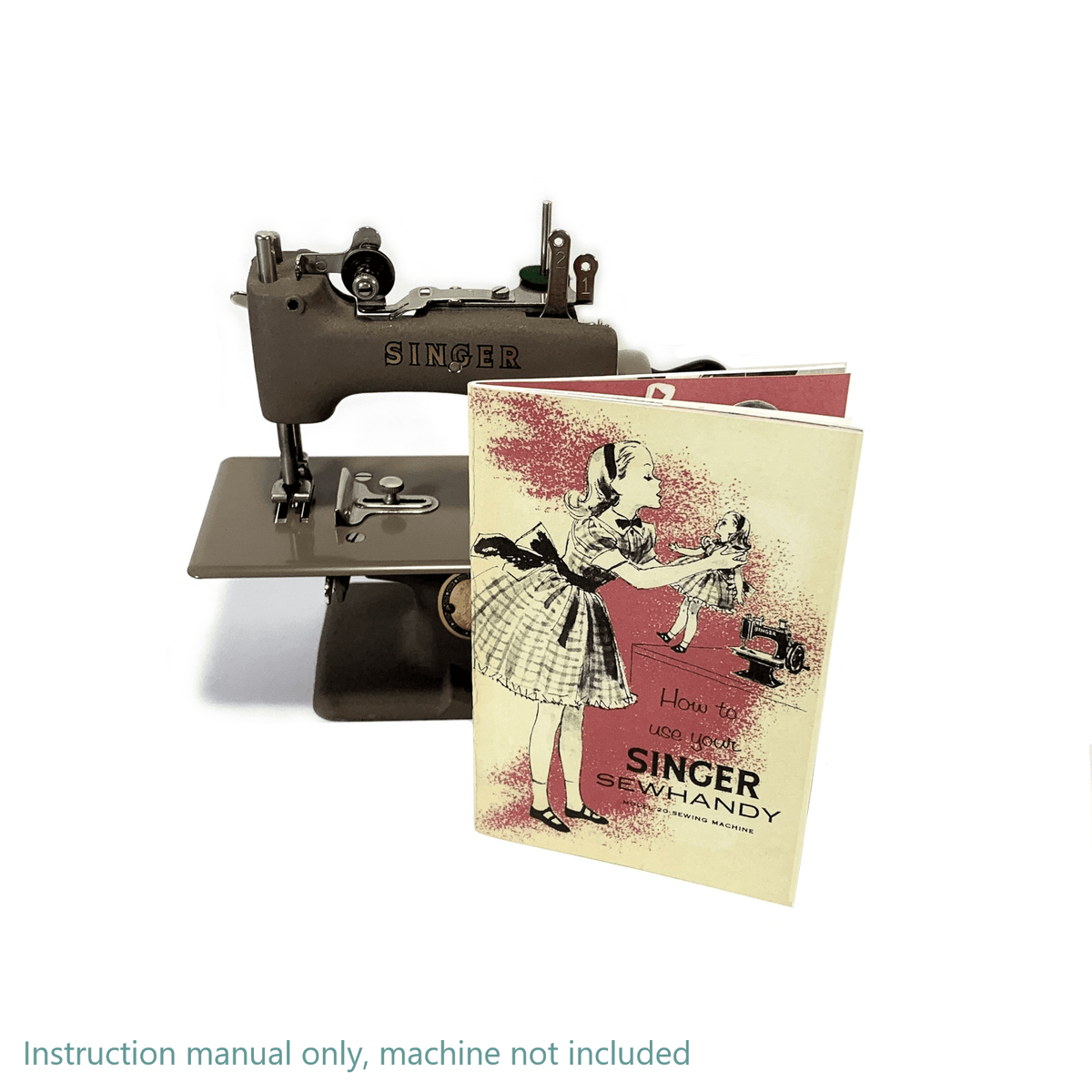 Instruction Manual for Singer Toy Sewhandy Model 20 Sewing Machine 195 ...