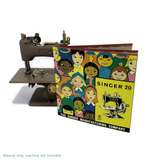 Instruction Manual for Singer Toy Sewhandy Model 20 Sewing Machine 1955 NEW - The Old Singer Shop