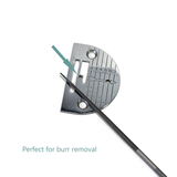 Mascot Swiss Single Cut Round File Great for Needle Plate Burrs 1216 - The Old Singer Shop