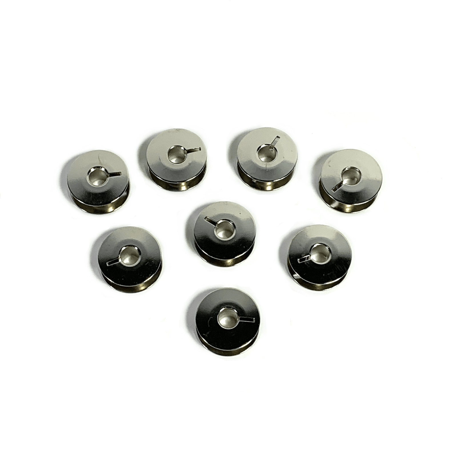 New L Type Steel Bobbins for Singer Sewing Machine Model 115 206 306 319 320 Lot of 8 - The Old Singer Shop