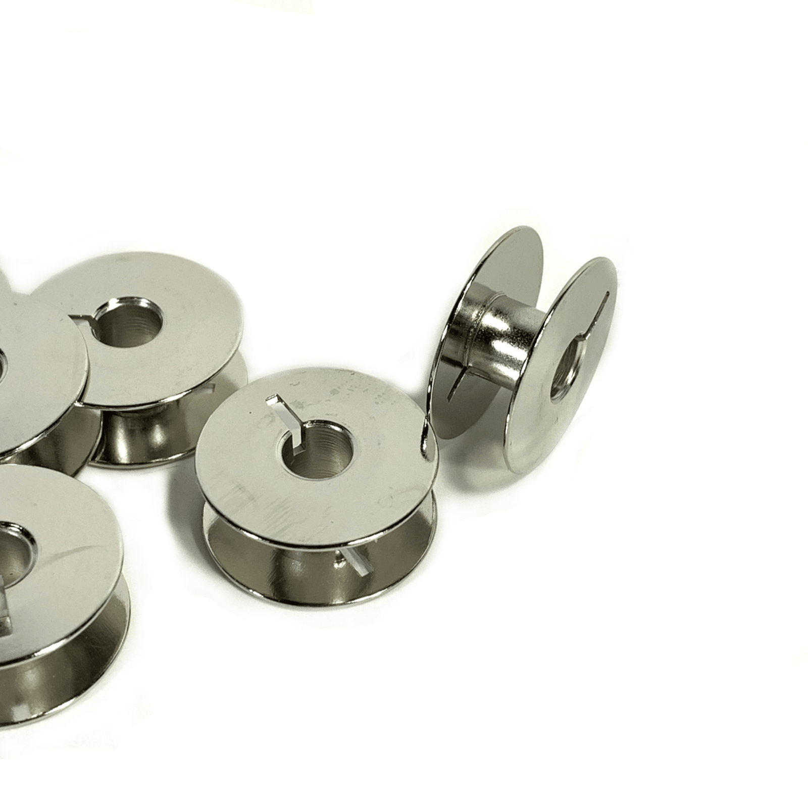 New L Type Steel Bobbins for Singer Sewing Machine Model 115 206 306 319 320 Lot of 8 - The Old Singer Shop