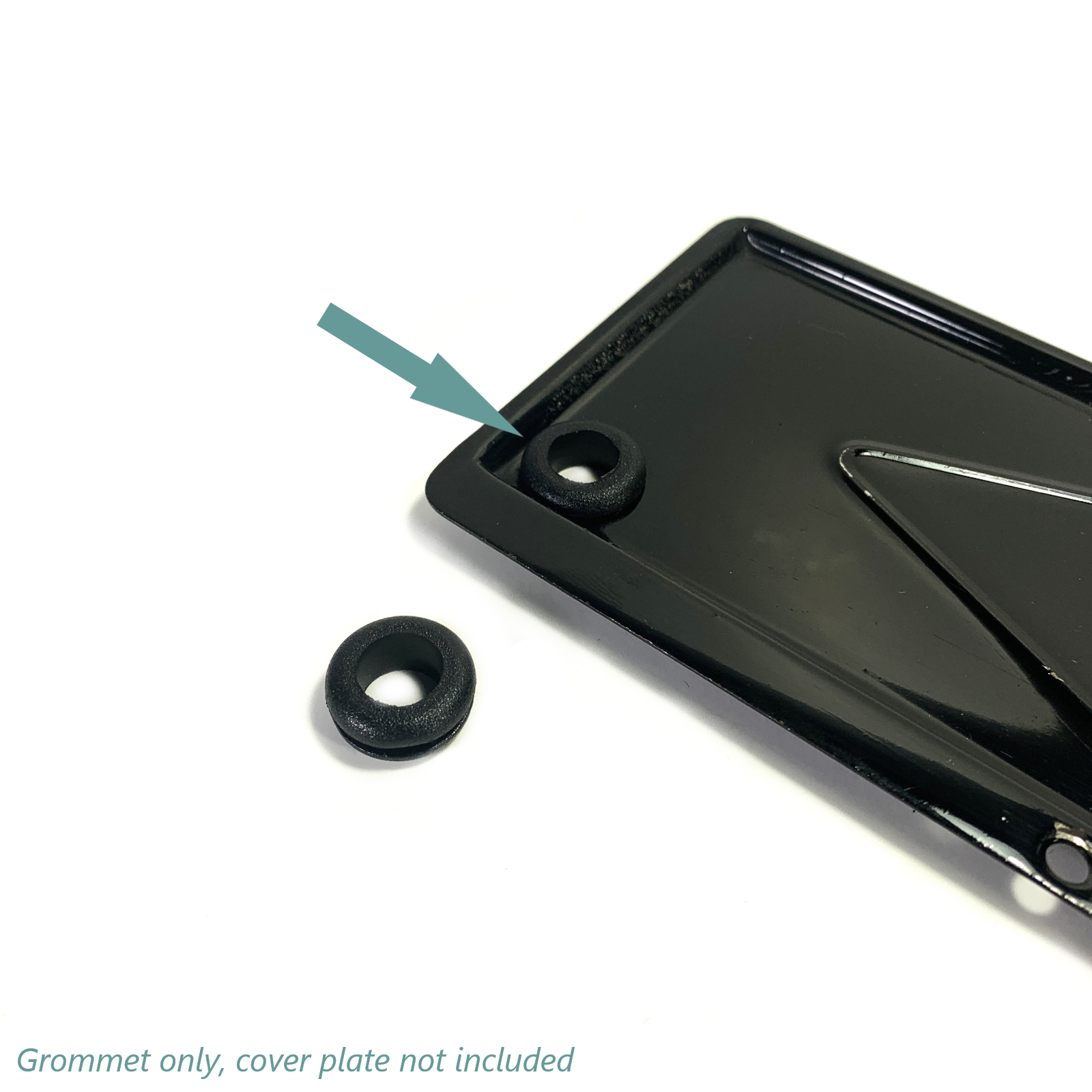 New Rubber Wire Grommet for Singer Bentwood Case Knee Controller Cover Plate - The Old Singer Shop