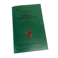 New Singer 15-91 Sewing Machine Instruction Manual Original or Large Format Available - The Old Singer Shop