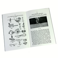 New Singer 15 Treadle Sewing Machine Instruction Manual Original or Lrg Format Available - The Old Singer Shop