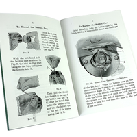 New Singer 15 Treadle Sewing Machine Instruction Manual Original or Lrg Format Available - The Old Singer Shop