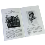 New Singer 221 Featherweight Sewing Machine Instruction Manual Original or Large Format Available - The Old Singer Shop