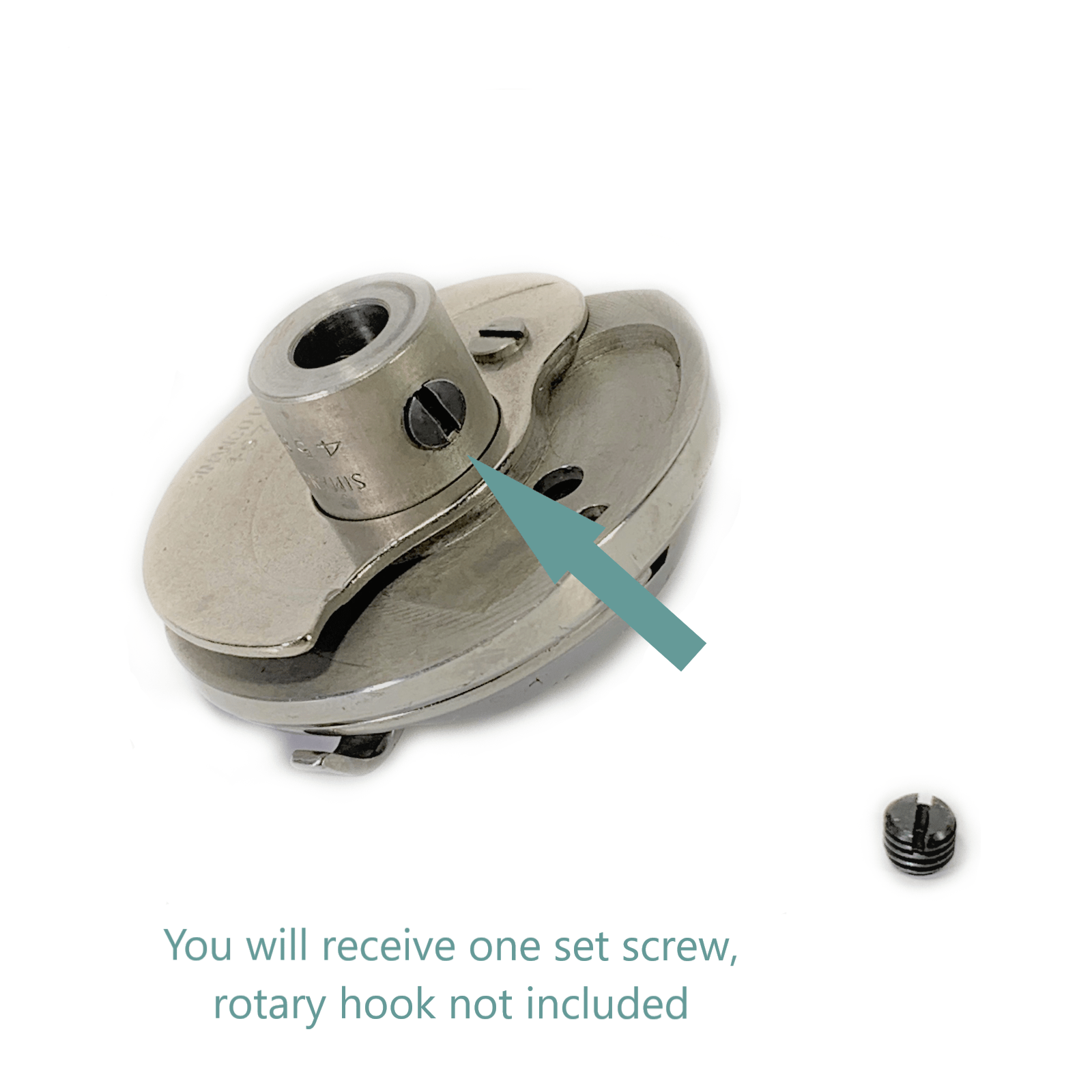 New Singer 301 221 222K Featherweight Sewing Machine Rotary Hook Set Screw 462 - The Old Singer Shop