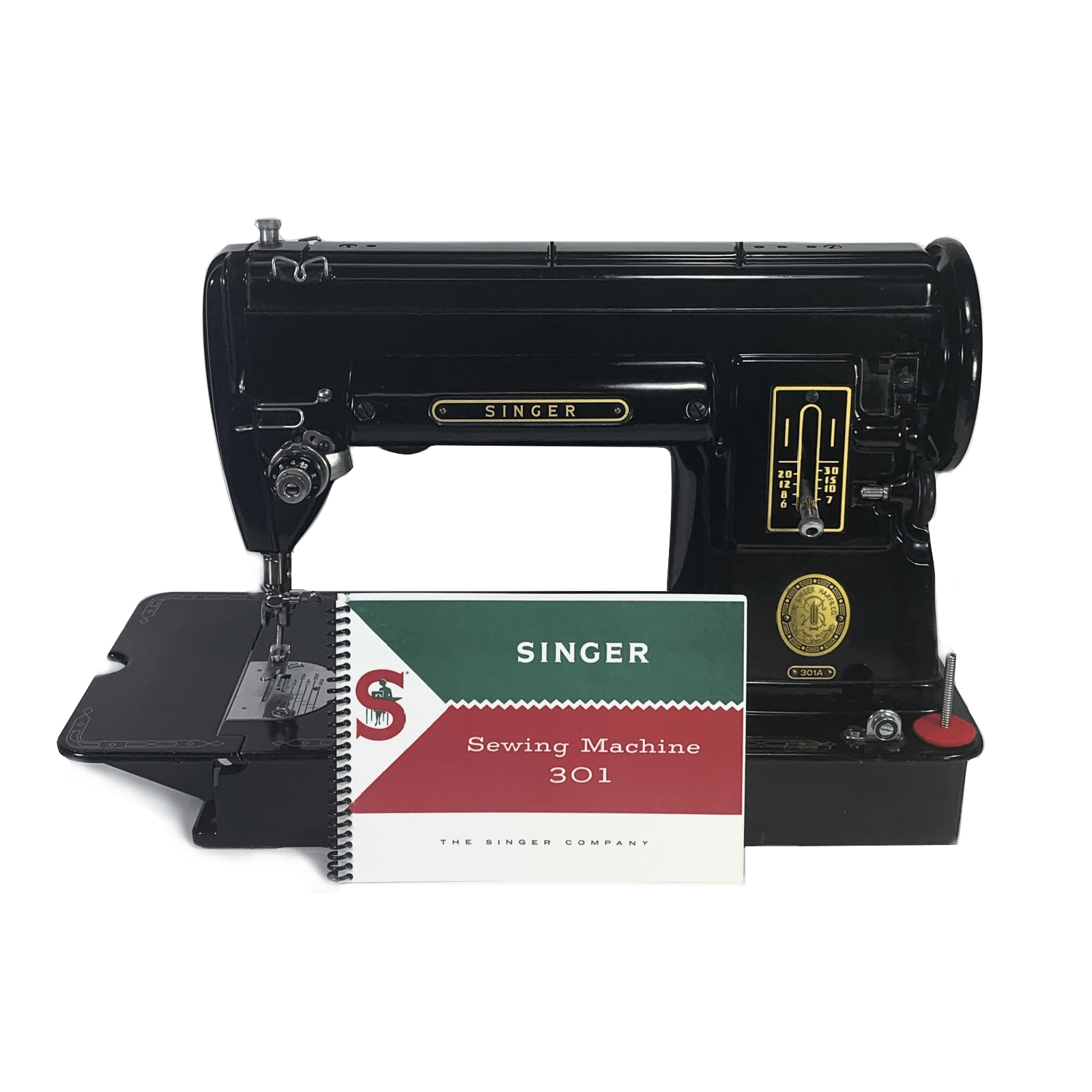 New Singer 301 301A Sewing Machine Instruction Manual Coil Bound - The Old Singer Shop
