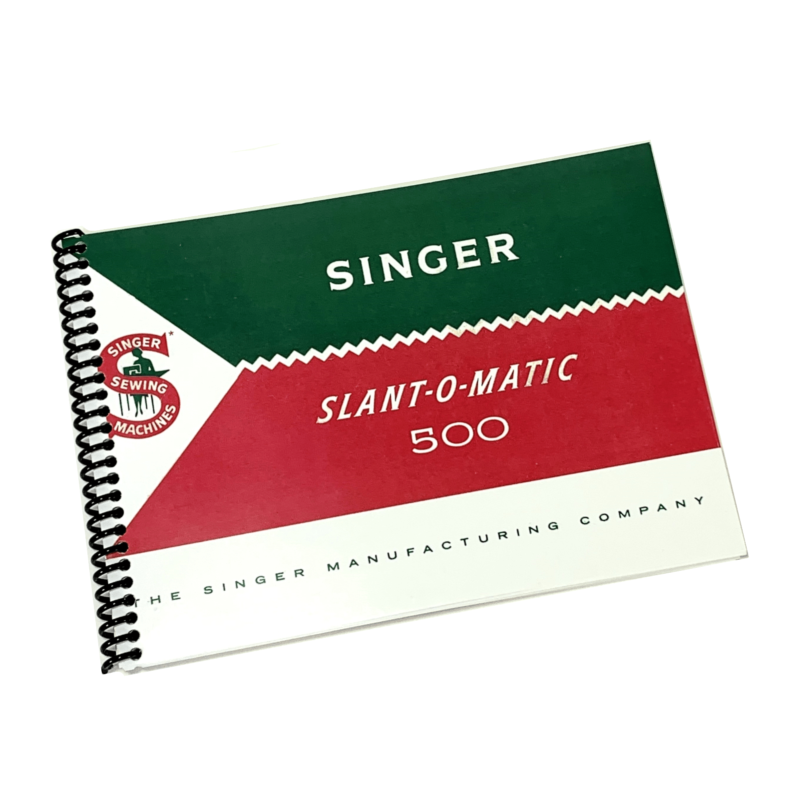 New Singer 500 500A Rocketeer Sewing Machine Instruction Manual Coil Bound - The Old Singer Shop