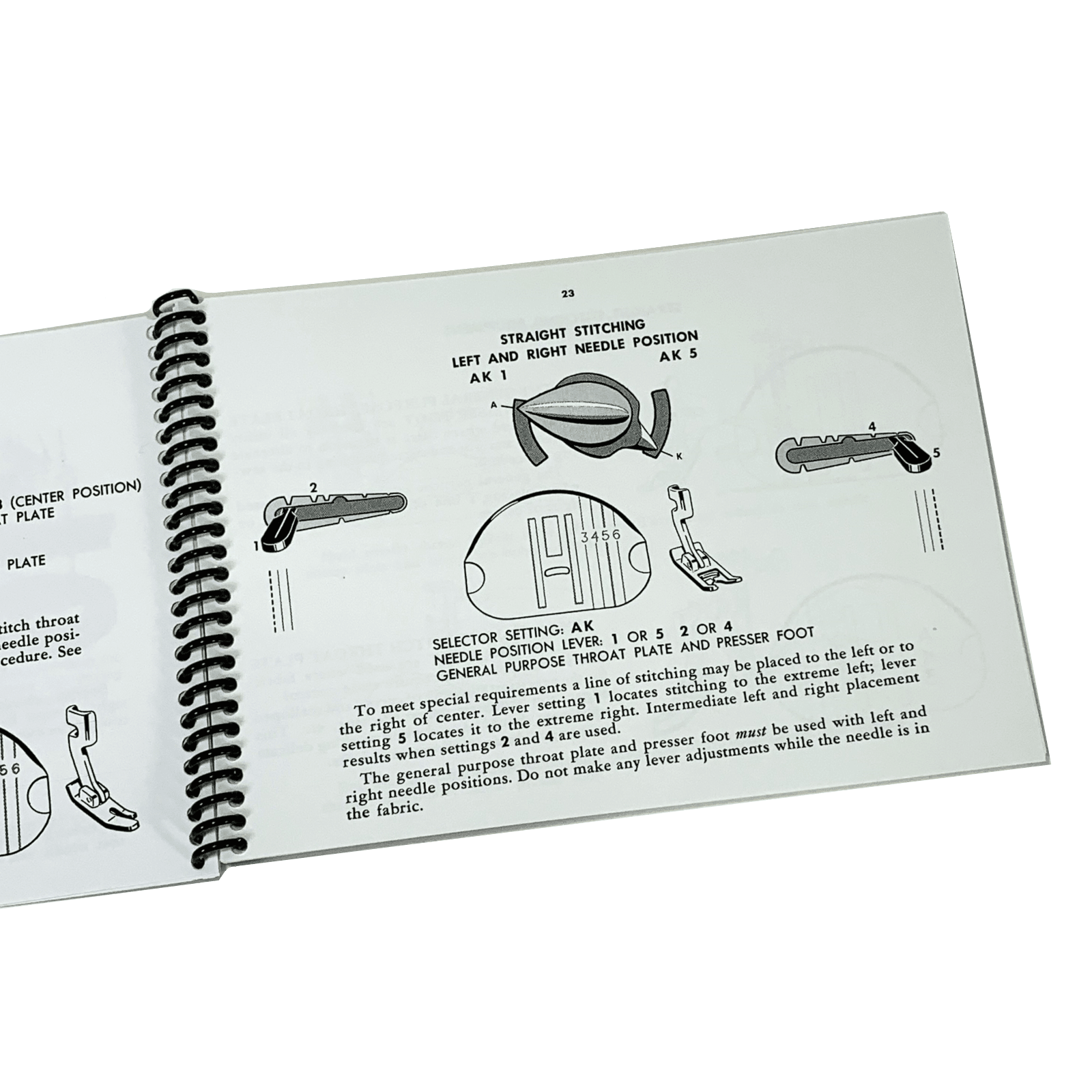 New Singer 500 500A Rocketeer Sewing Machine Instruction Manual Coil Bound - The Old Singer Shop
