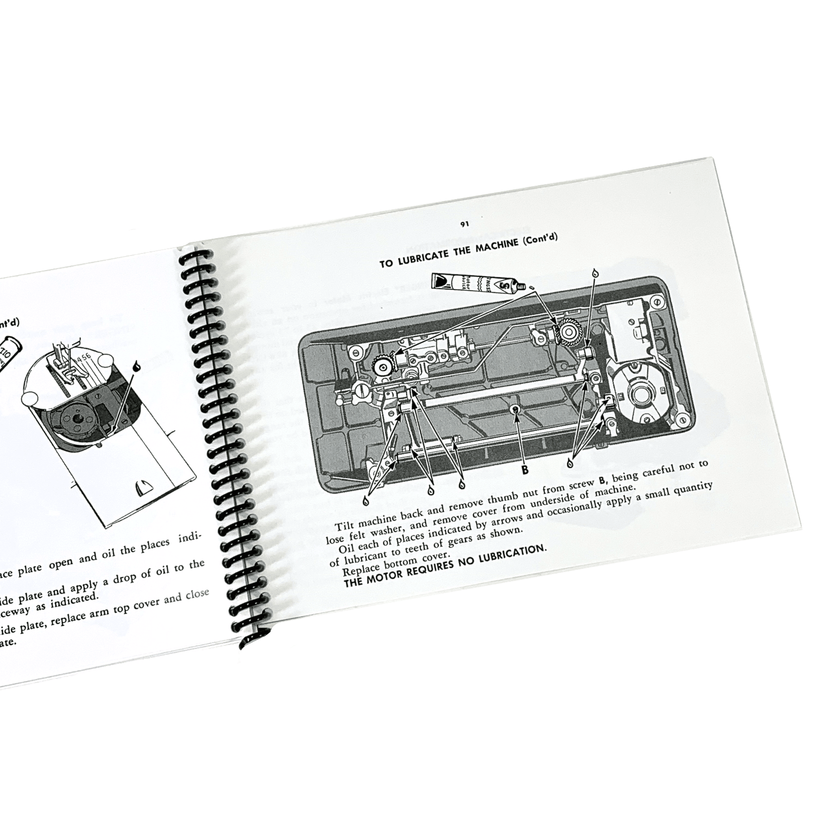 New Singer 500 500A Rocketeer Sewing Machine Instruction Manual Coil Bound - The Old Singer Shop