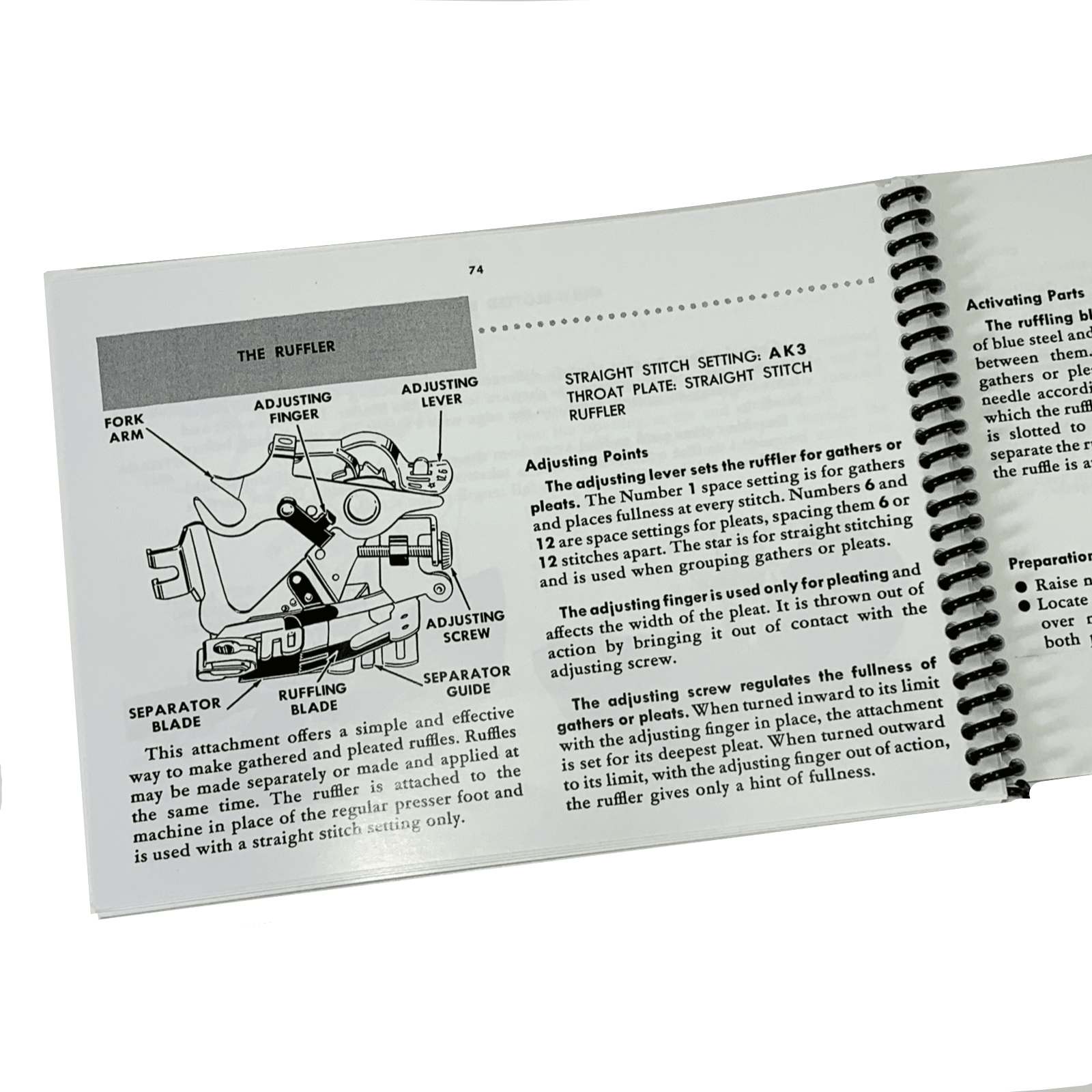 New Singer 500 500A Rocketeer Sewing Machine Instruction Manual Coil Bound - The Old Singer Shop