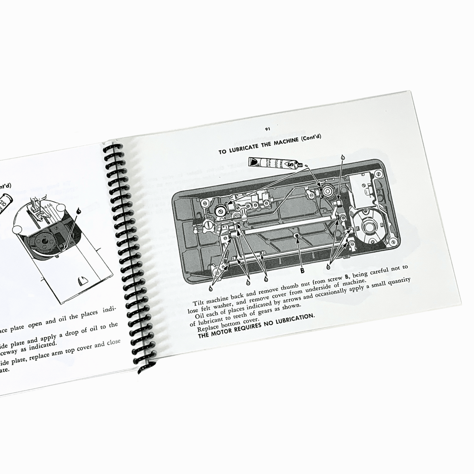 New Singer 503 503A Rocketeer Sewing Machine Instruction Manual Coil Bound - The Old Singer Shop