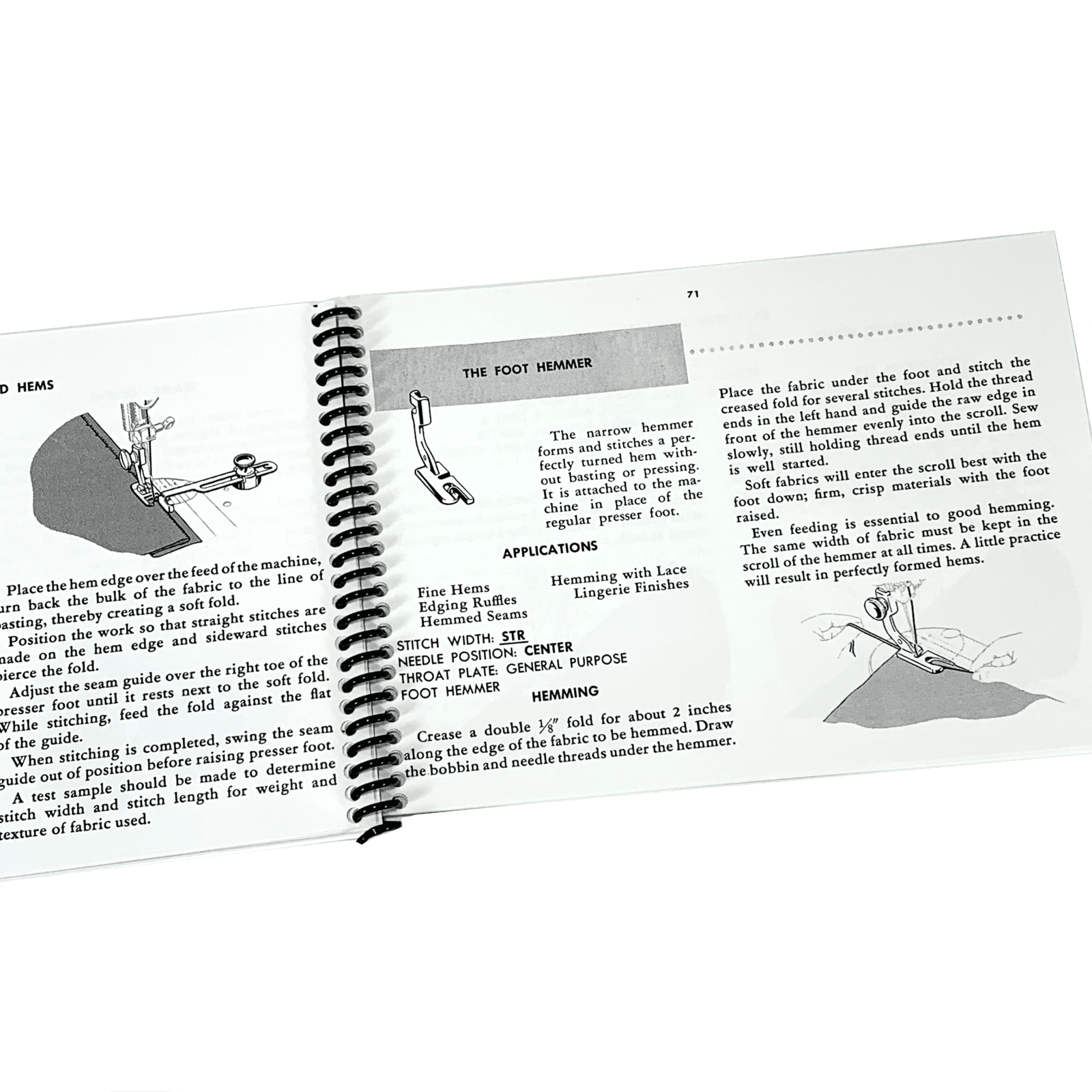 New Singer 503 503A Rocketeer Sewing Machine Instruction Manual Coil Bound - The Old Singer Shop