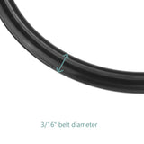 New Universal Sewing Machine Rubber Stretch Belt TB-100 Med 13" to 15" - The Old Singer Shop