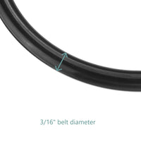 New Universal Sewing Machine Rubber Stretch Belt TB-300 Lrg 15" to 17" - The Old Singer Shop