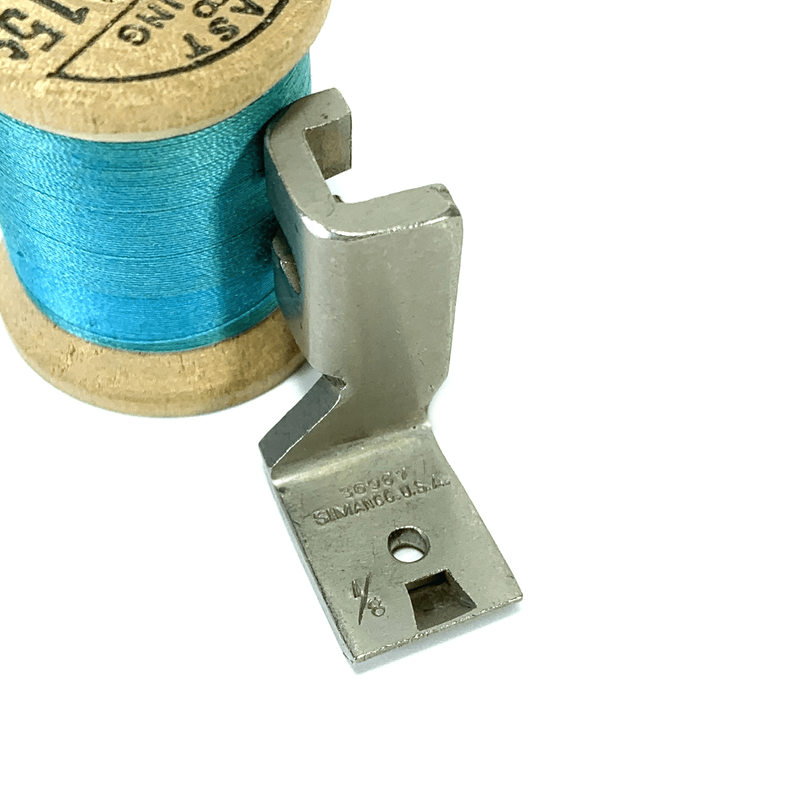 Rare Singer Sewing Machine Low Shank 1/8" Braider Braiding Foot Simanco 36067 - The Old Singer Shop