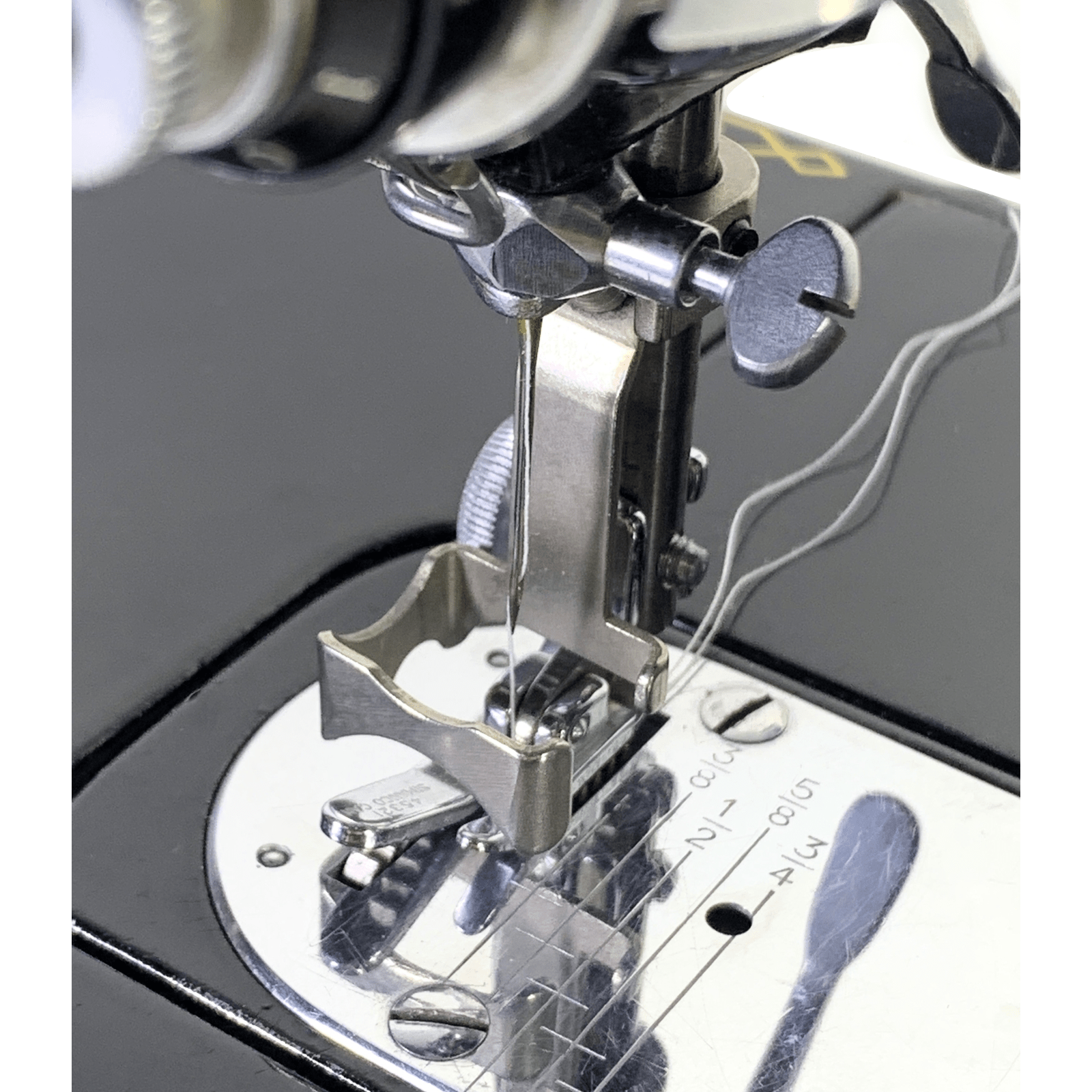 Rare Singer Sewing Machine Low Shank Swing Out Finger Guard Simanco 22838 - The Old Singer Shop