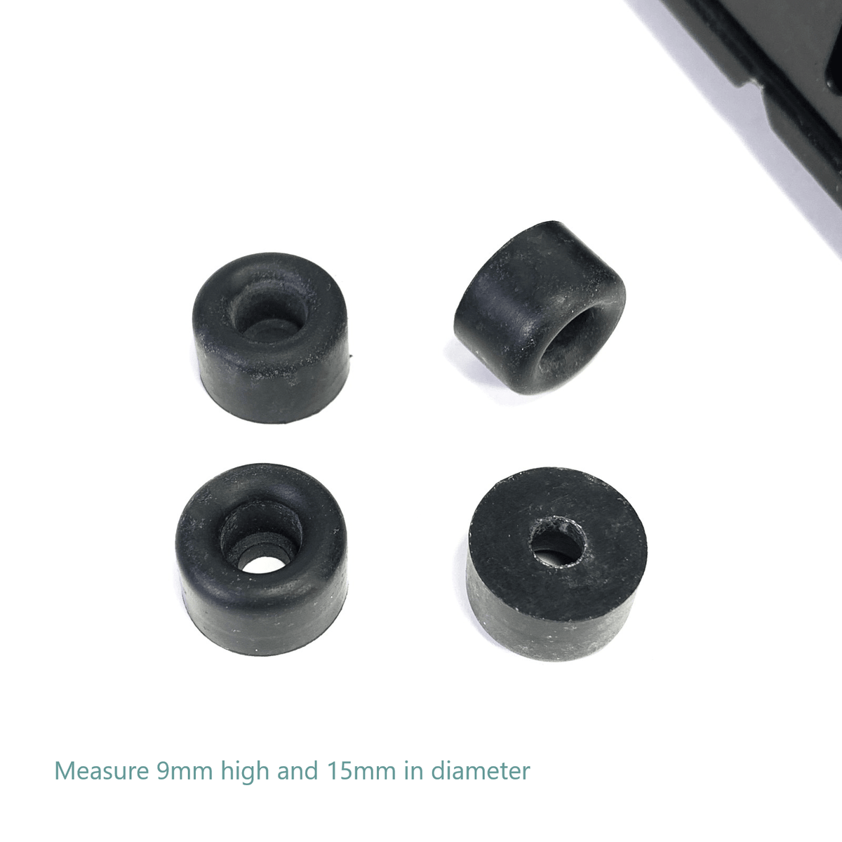 Rubber Cushions for Early Singer 221 Featherweight Metal Foot Controller Set of 4 - The Old Singer Shop