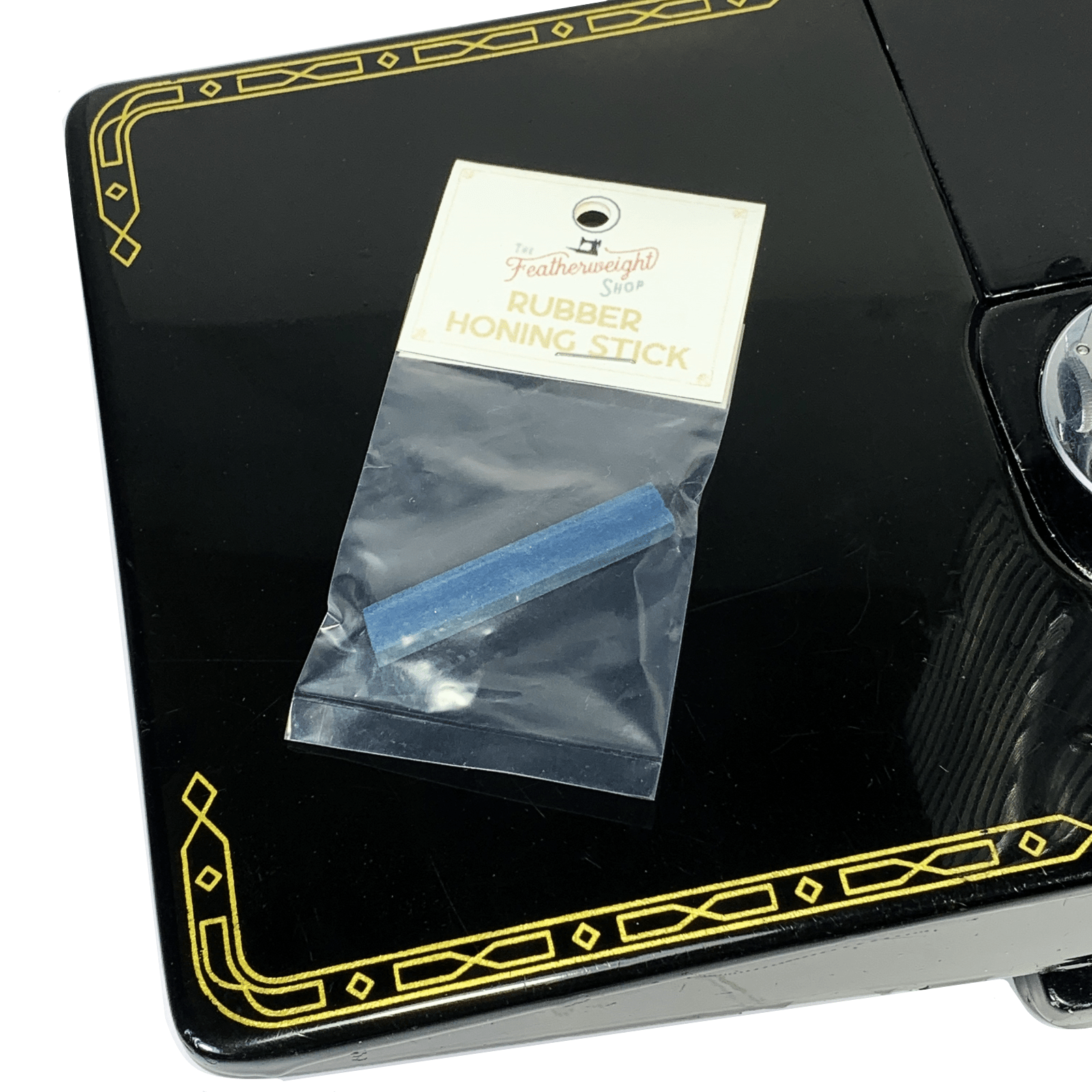 Rubber Honing Stick - Remove Rust and Burrs from Hook, Guides, Tension, Etc - The Old Singer Shop