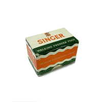 Scarce Singer Sewing Machine Penguin Walking Presser Foot w/ Box Simanco 160741 - The Old Singer Shop