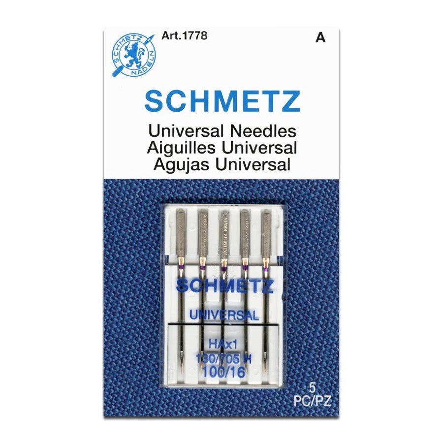 Schmetz Universal Sewing Machine Needles 5 Pack - Choice of Size - The Old Singer Shop