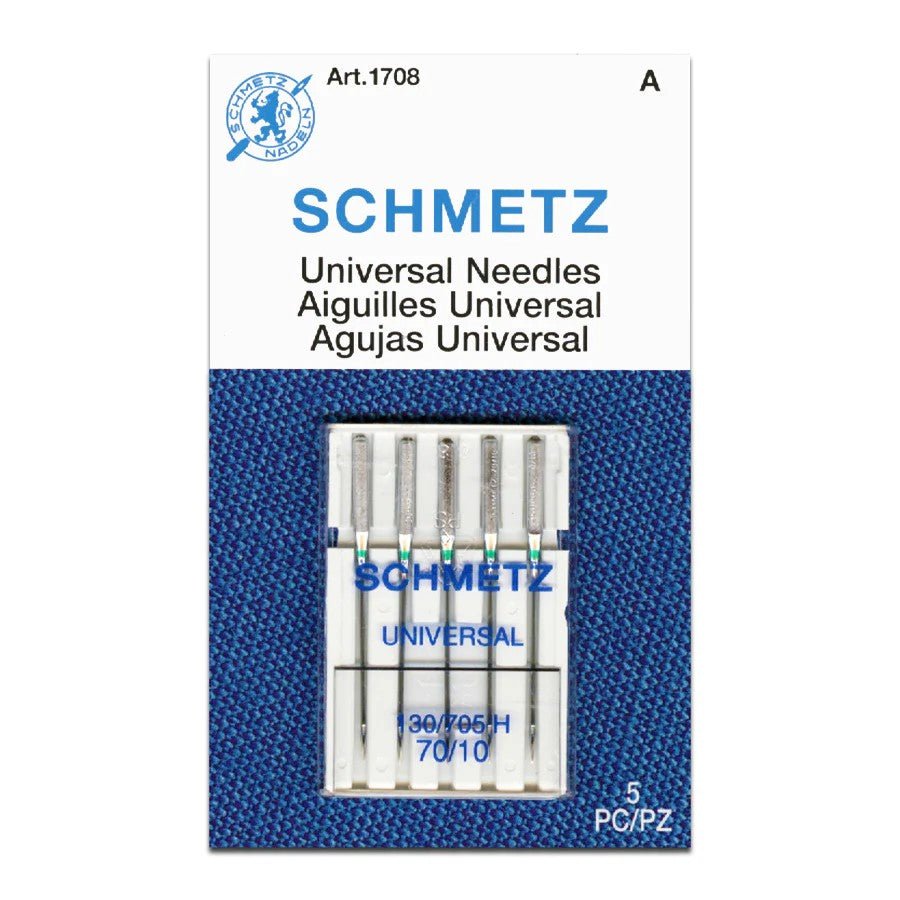 Schmetz Universal Sewing Machine Needles 5 Pack - Choice of Size - The Old Singer Shop